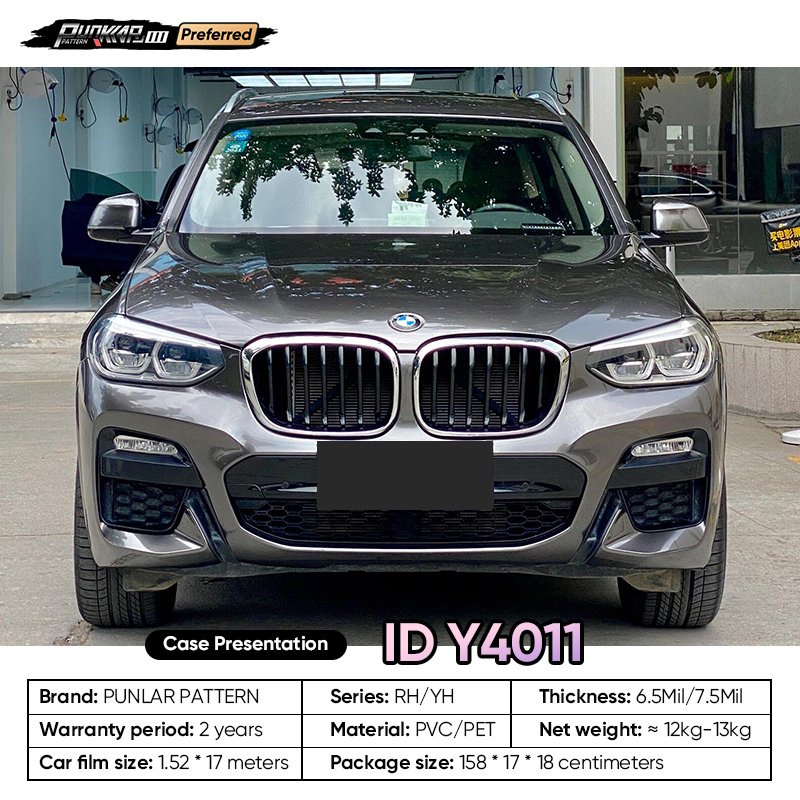 Fluid metal luster Silver Gray Car Wrap Vinyl PET High-Gloss PVC Film 1.52CM Width Car Stickers Waterproof Color-Changing Film