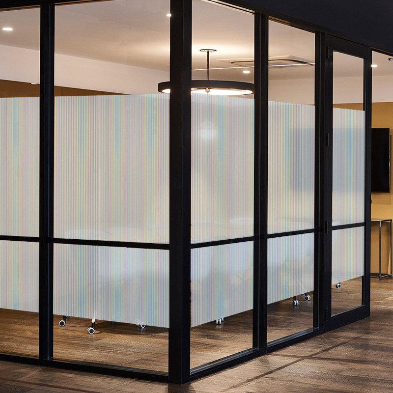 Electrostatic Rainbow Decorative Window film 45 cm * 20 m