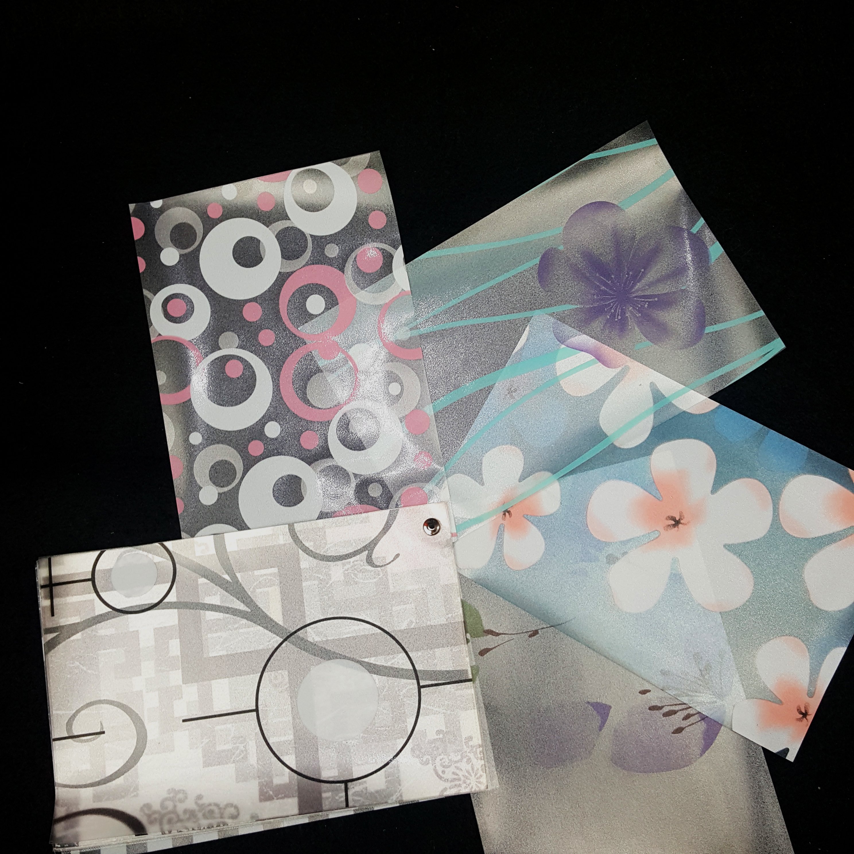 High Quality Decorative Window Film with Protection Sticker