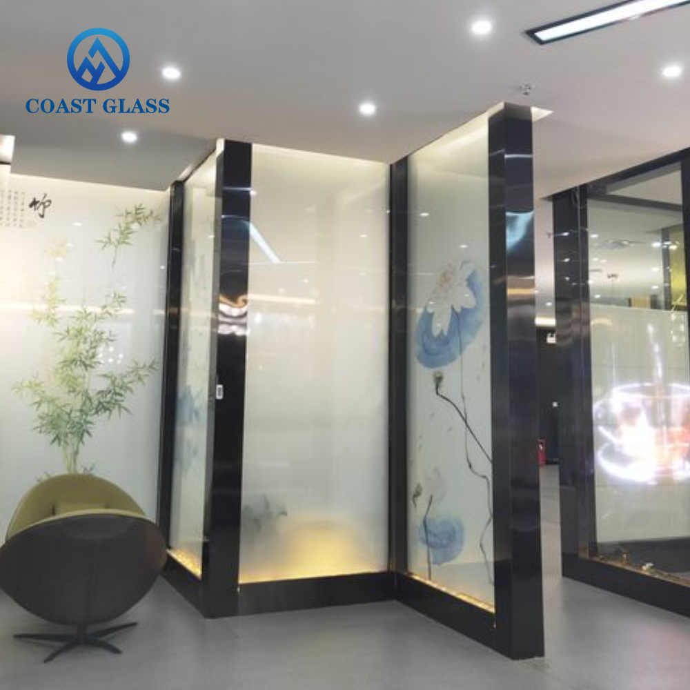 PDLC FILM SMART GLASS Electric Magic Glass smart electrical remote privacy tint For Windows 220V Decorative Glass Privacy