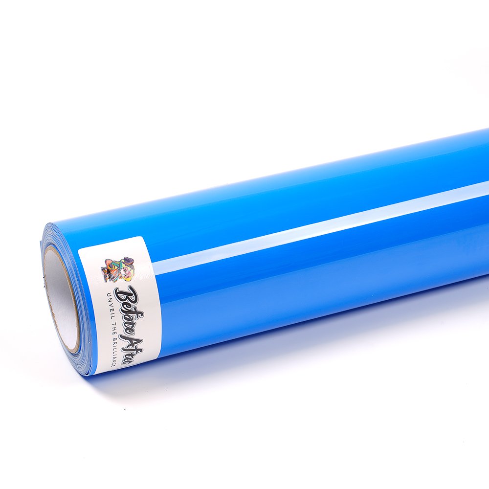 Factory wholesale Price Car Vinyl Film PET Liner 55ft Full Roll Vehicle Wrapping Super Gloss Maritime Blue Paint Decoration Film