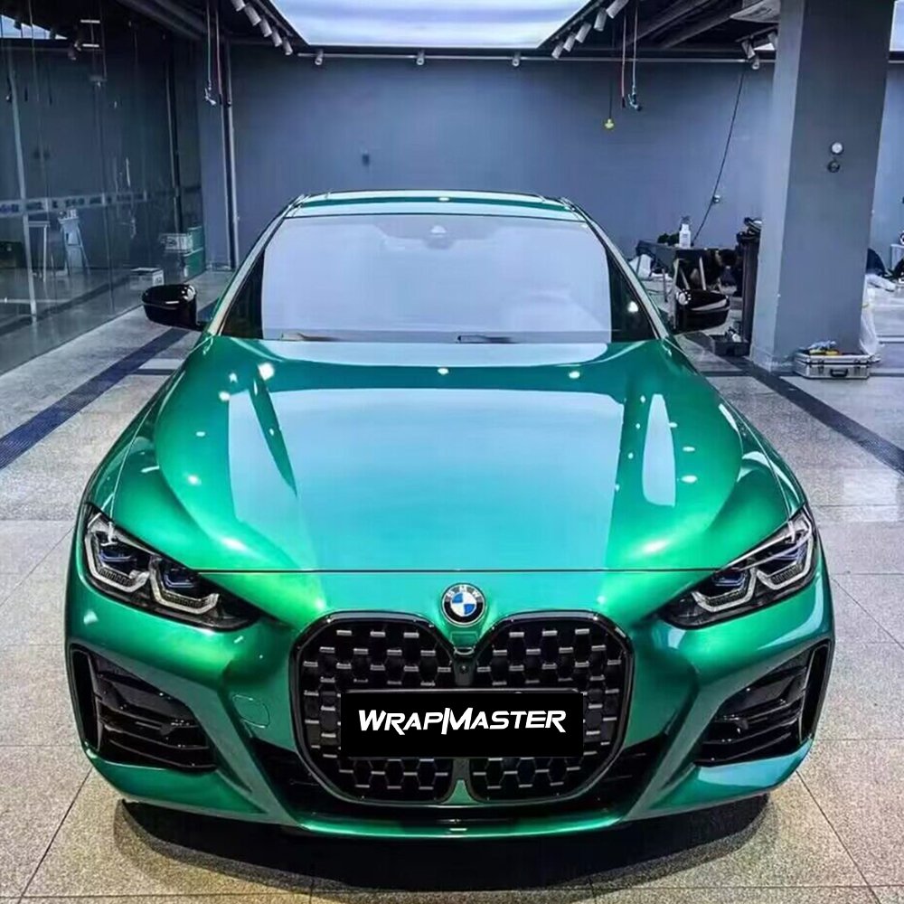 WRAPMASTER 1.52*16m High-quality TPU Isle of Green Long-lasting Non-fading TPU PPF Car Surface Exterior Film