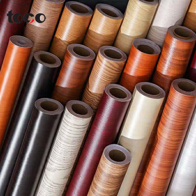 TOCO Texture Living room Laminate Cabinet Wrap PVC Furniture Film Vinyl Marble Pattern PVC Decorative Film