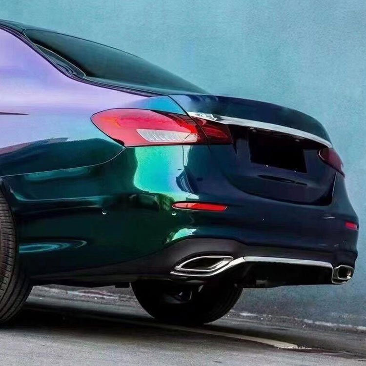 Glossy Diamond Purple Green unfading pvc decorative film car wrap vinyl impresora chameleon tint film chameleon tint purple