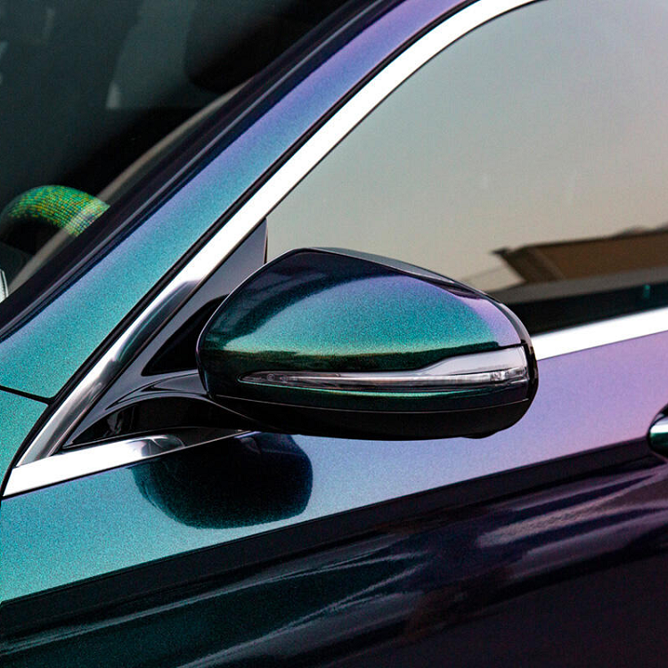 Glossy Diamond Purple Green unfading pvc decorative film car wrap vinyl impresora chameleon tint film chameleon tint purple