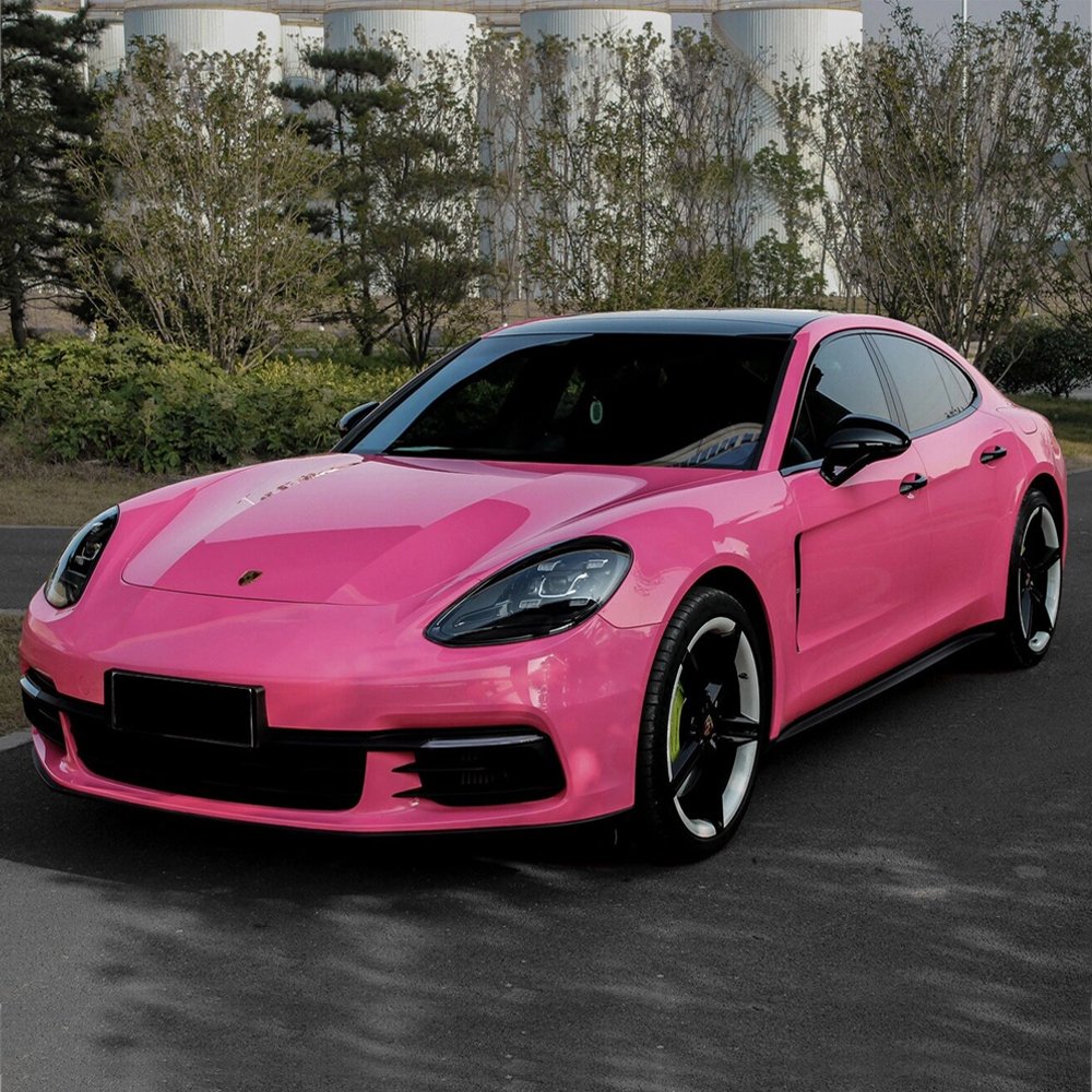 NEWAY PET PVC Car Color Ultra Gloss Adhesive Car Vinyl Wrap Paint Protection Film Roll
