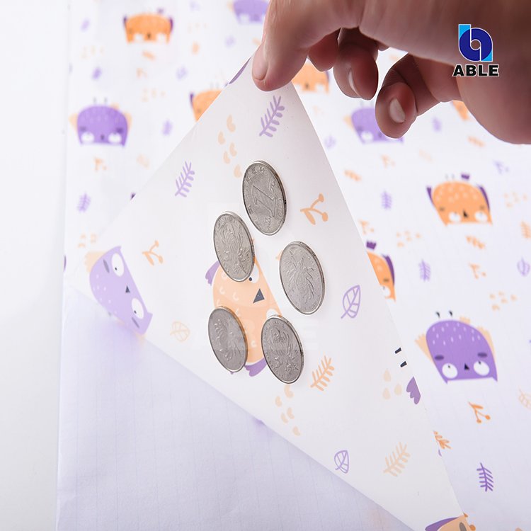 PP printing designs wallpaper Nordic style decoration film self adhesive wallcovering film
