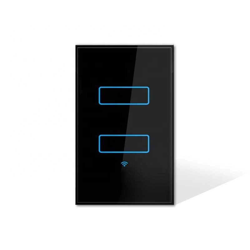 Customized electronic smart switch tempered glass panel Touch panel controller screen printing tempered glass
