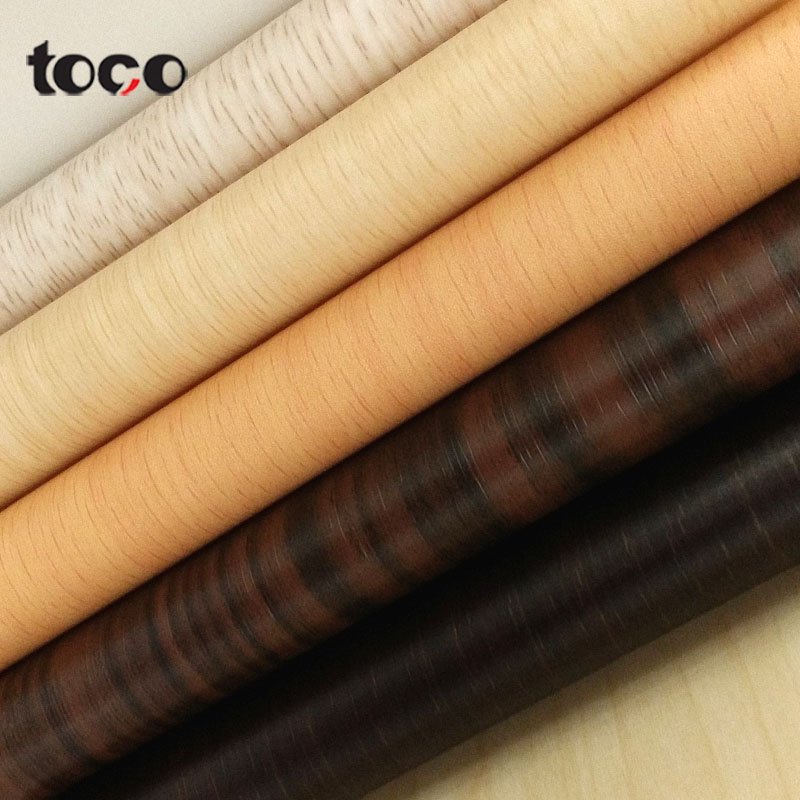 toco Hs Code % 25 09 Vinyl Roll Sheet Adhesive Sticker Pvc Decorative Films Wall Panels Pvc Wooden Grainy Furniture Film