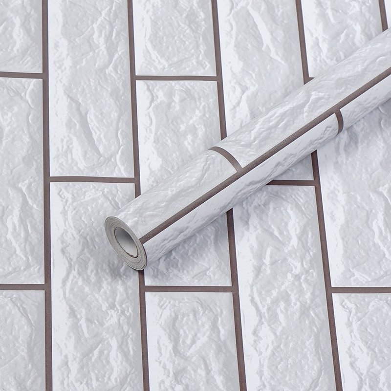 beautiful wall decoration brick pattern Wholesale custom self adhesive contact paper rolls vinyl decorative film