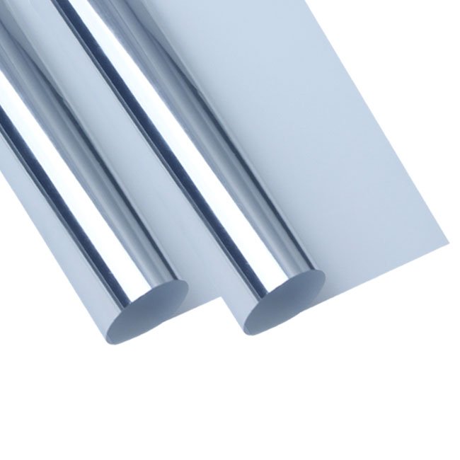 one way vision building window glass film UV rejection solar protection film privacy function building tint pet film