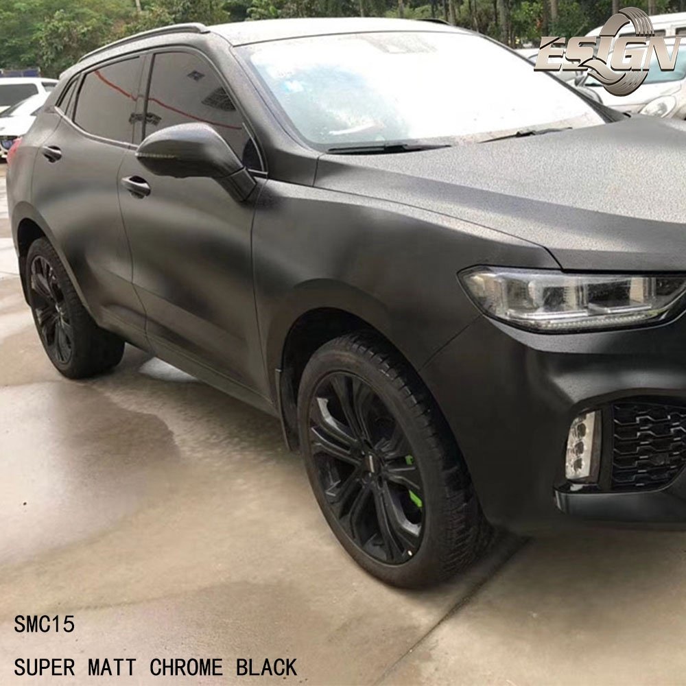 ICE FILM MATT BLACK Car Wrapping Film Full Body Weather Resistance Auto Accessories Exterior