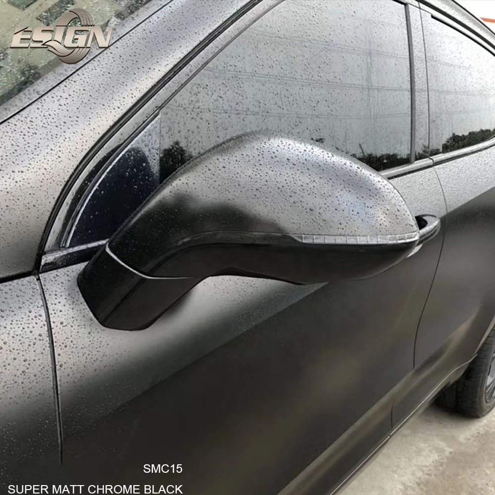 ICE FILM MATT BLACK Car Wrapping Film Full Body Weather Resistance Auto Accessories Exterior