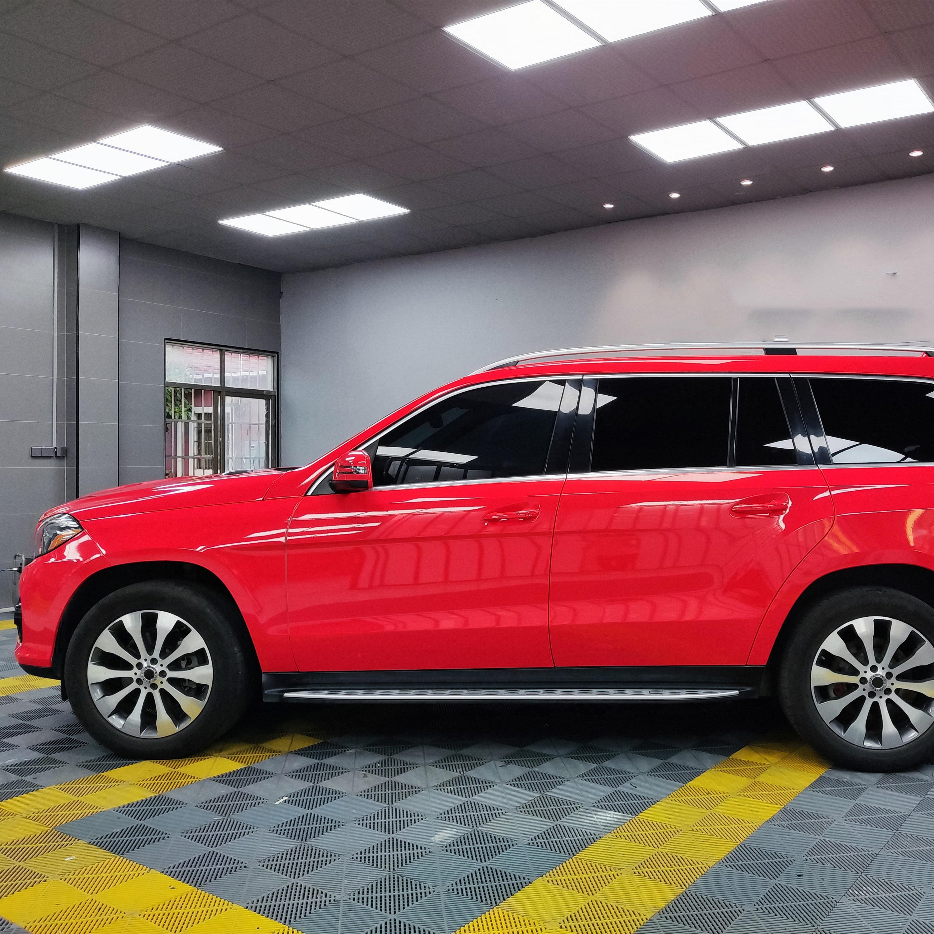 wholesale car wrap vinyl bright red color Vinyl film pvc decorative film for car