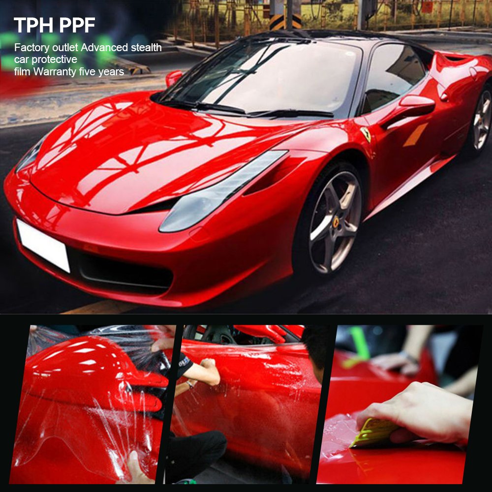 Factory Direct 6.5mil TPH-TH13 Self Healing PPF Paint Protection Film For Car Wrapping Decorative Film