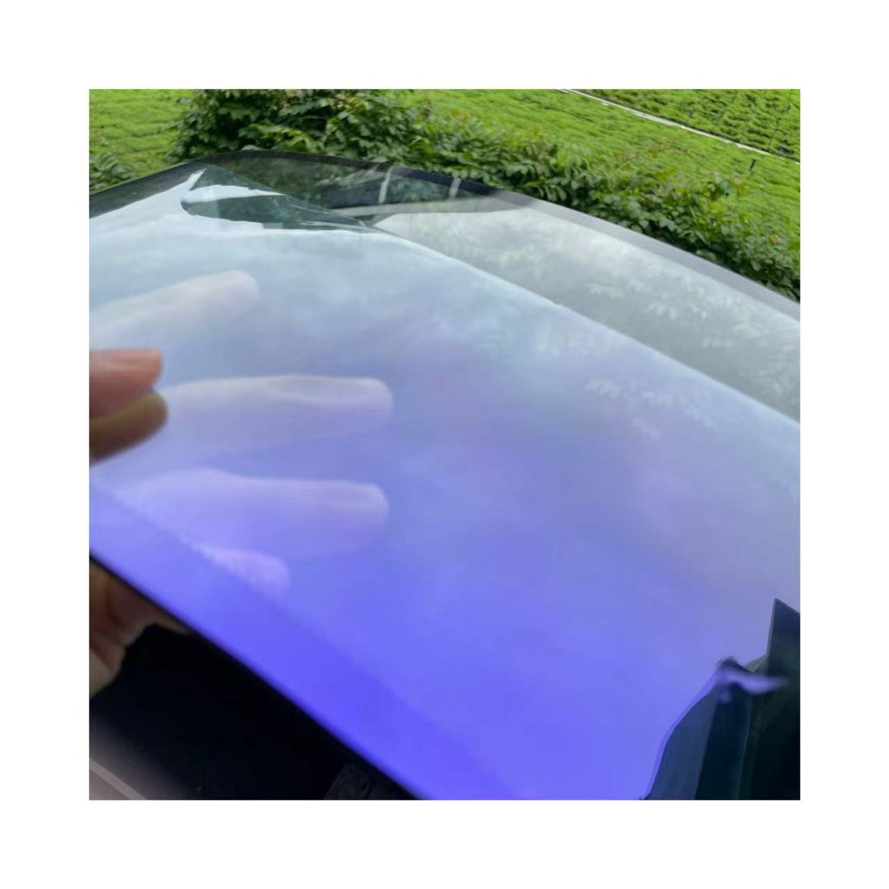 84%VLT Purple Blue Chameleon Window film Car Window Tint With UV100% Chameleon Tint Windshield film