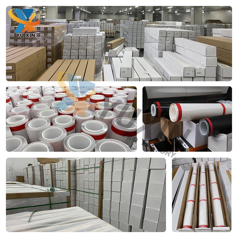 Top Quality PPF 6.5~10mil Thick Instant Self Healing Auto Shield PPF Glossy TPU Anti Yellow Brand PPF Car Films