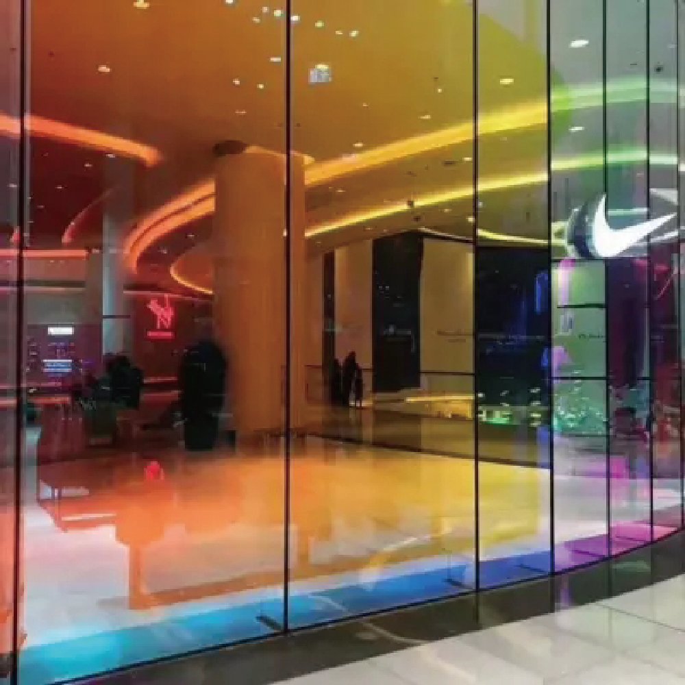 Dichroic window Film High Quality 2ply PET 1.38*50m Color Changes Chameleon Glass Tint Window Film