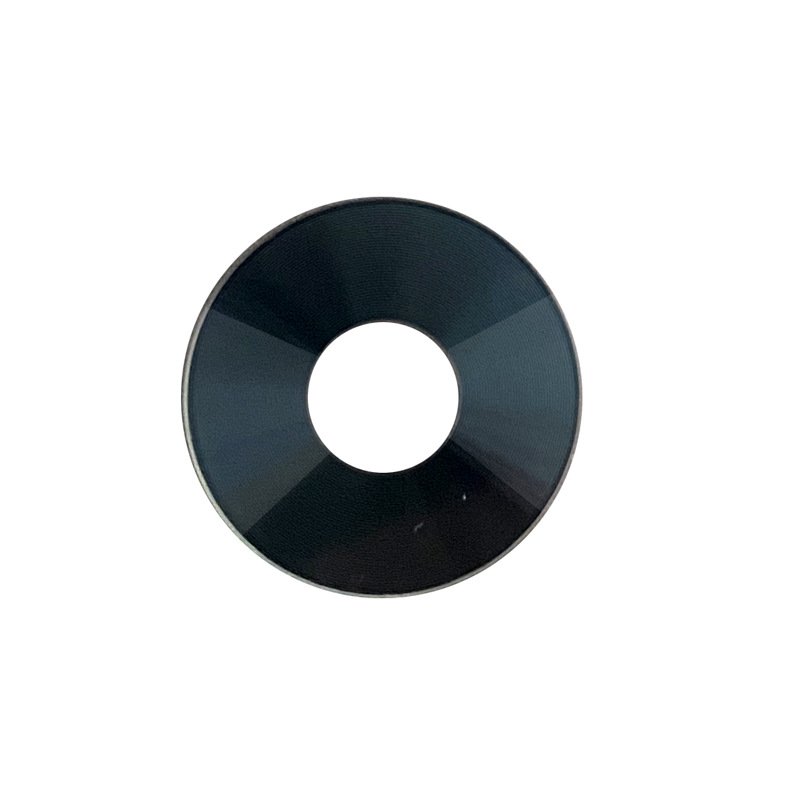 Camera glass round camera glass lens security camera screen-printed tempered glass
