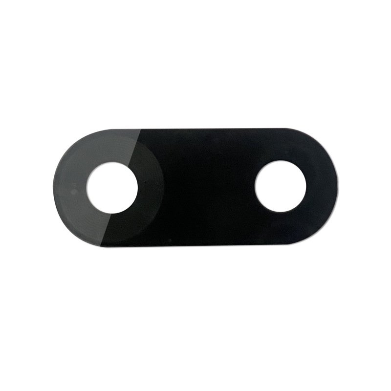 Camera glass round camera glass lens security camera screen-printed tempered glass