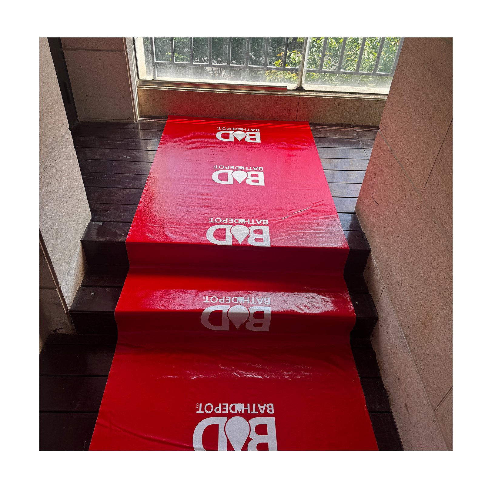home improvement decorative floor carpet stair sticky self-adhesive surface protection films roll