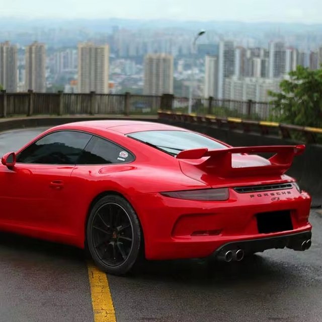 Film Roll Ferrary Red PET Auto Body Protection Decoration High Gloss TPU Car Color Change Vinyl Customized Heat Gun Petrol Car