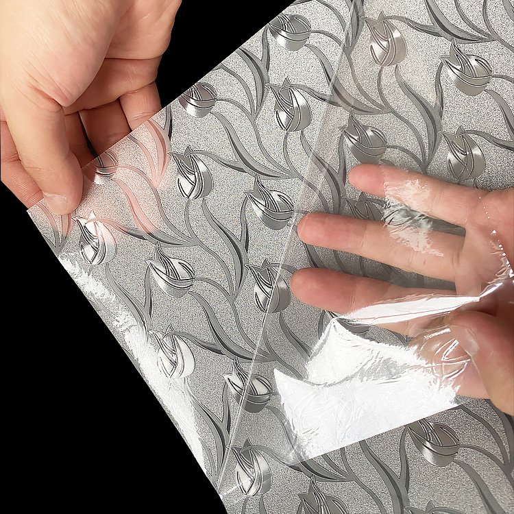 Self Adhesive Frosted Window Film Waterproof window glass film privacy protection vintage home Decoration