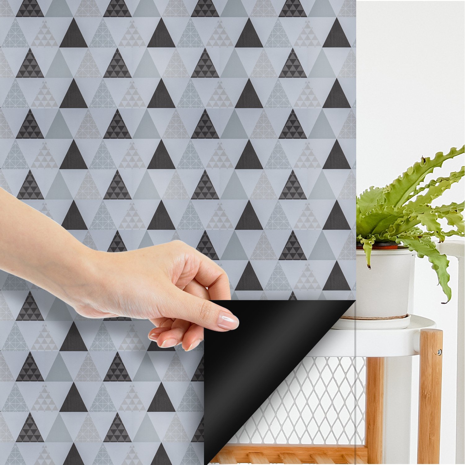 19.7 in.W*25.4 in.L Glitter Frosted Glass Sticker 122CM Decorative Glass Films PVC Frosted and Sparkle Films 50cm*1m