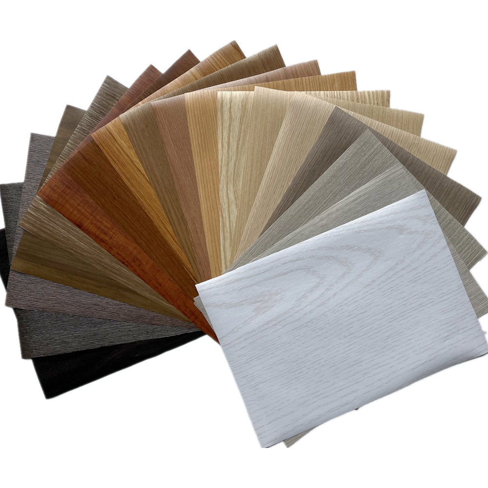 factory direct sales pvc film/foil WOOD Grain decorative filmes for MDF board