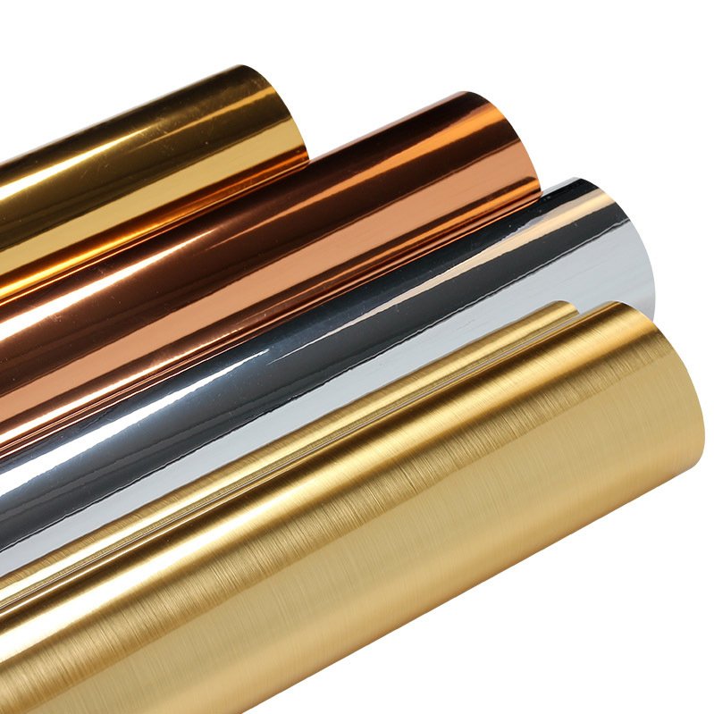 decorative base soft metallic pvc films sheet price