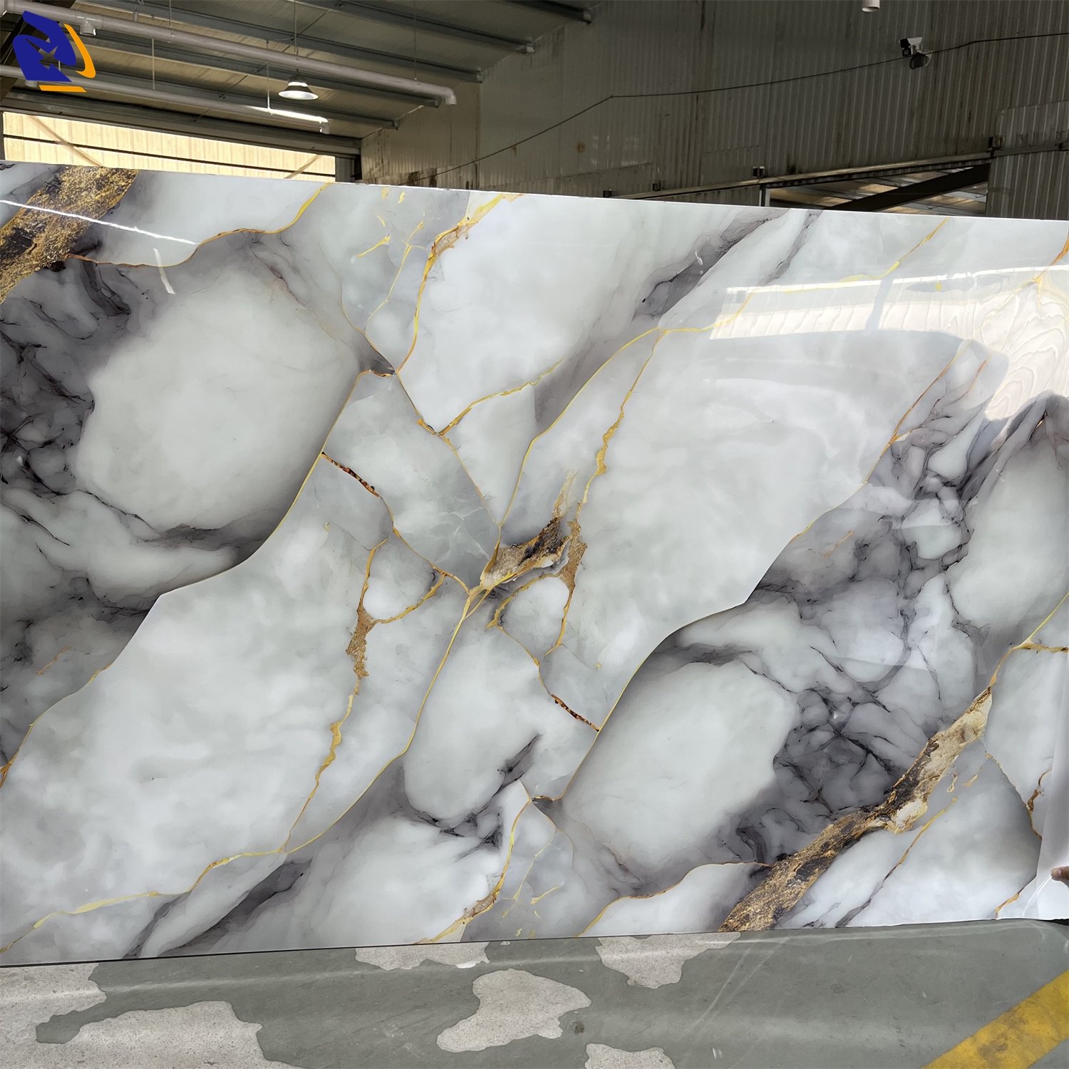 UV COATING Digital Printing Marble PET/PVC Decorative Films For PVC Wall Panels Marble Furniture Films PVC Foil For Laminating