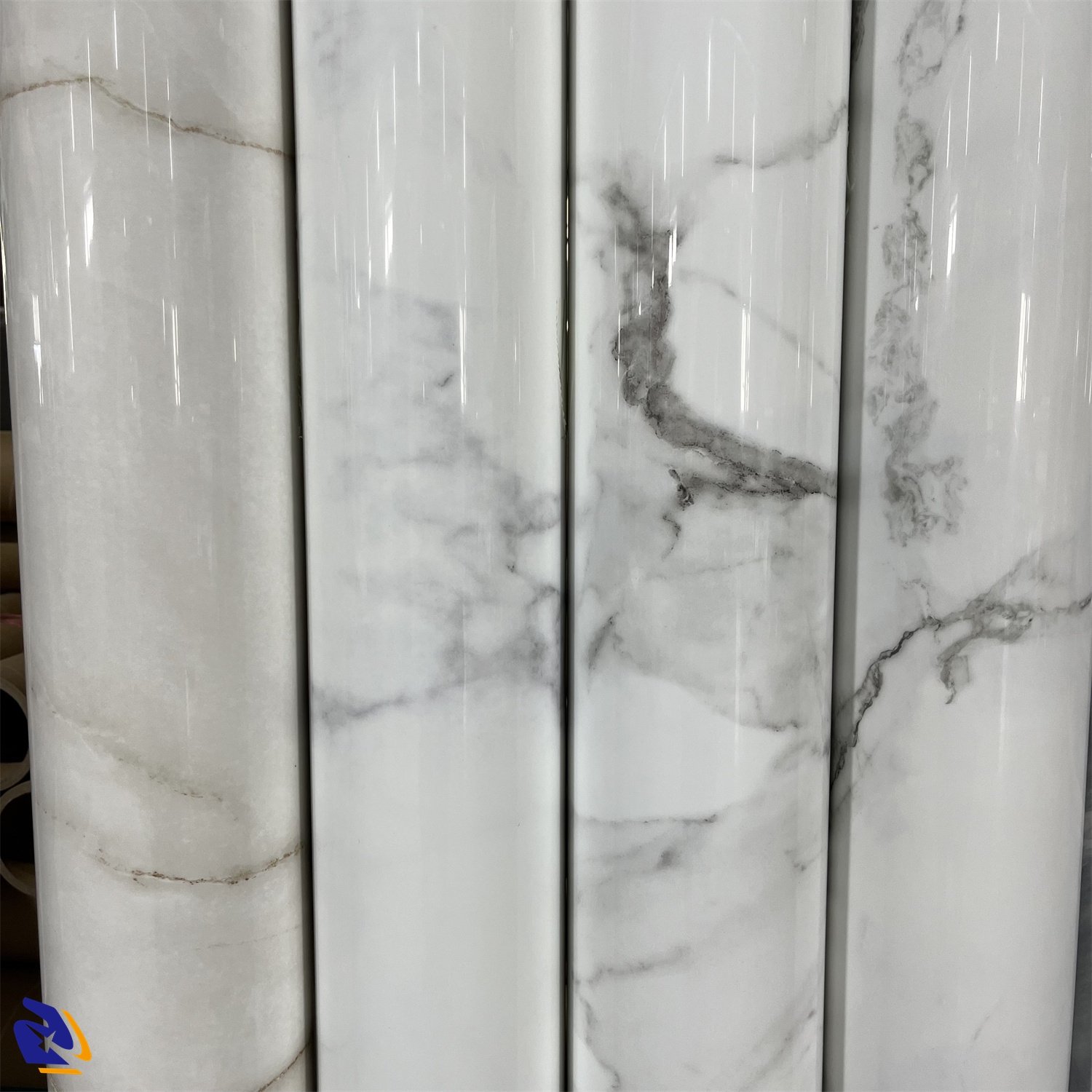 UV COATING Digital Printing Marble PET/PVC Decorative Films For PVC Wall Panels Marble Furniture Films PVC Foil For Laminating
