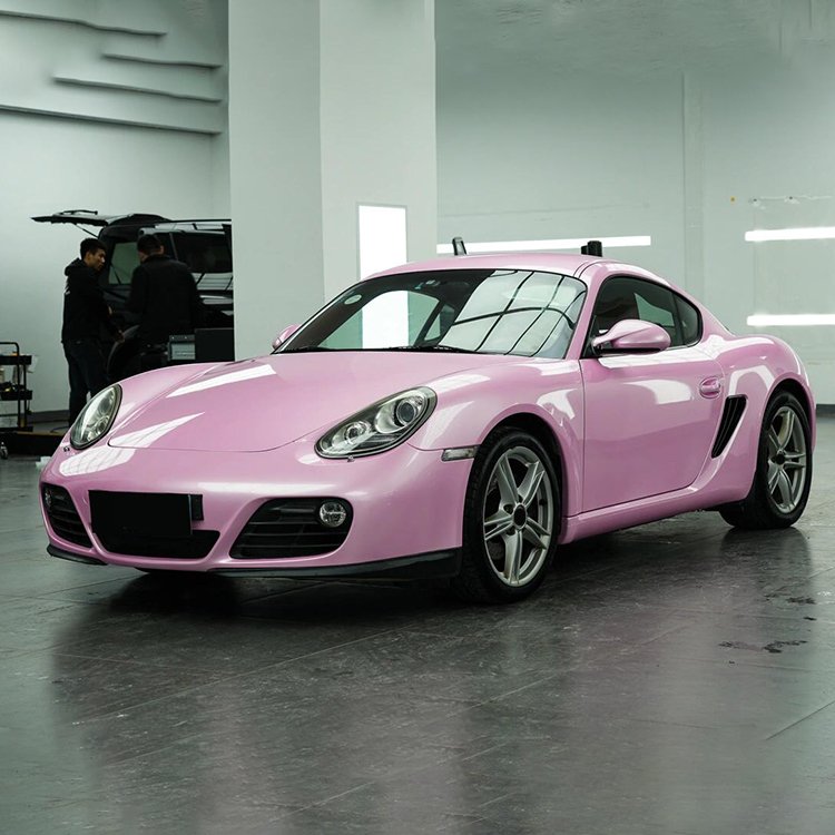 Macaron Cherry Pink car stickers vinyl wrap car wrap car wrap vinyl paint protection film Best-selling pink