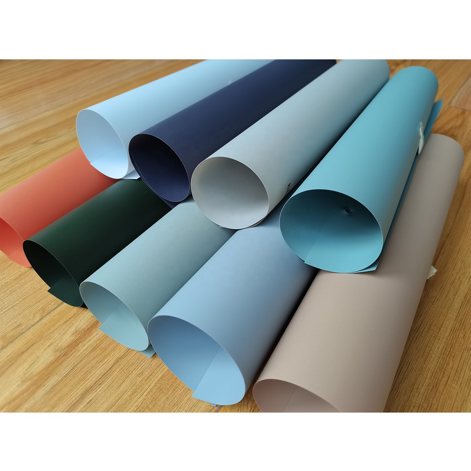 Durable Matte Surface PVC Decorative Film For Furniture Covering - Customizable