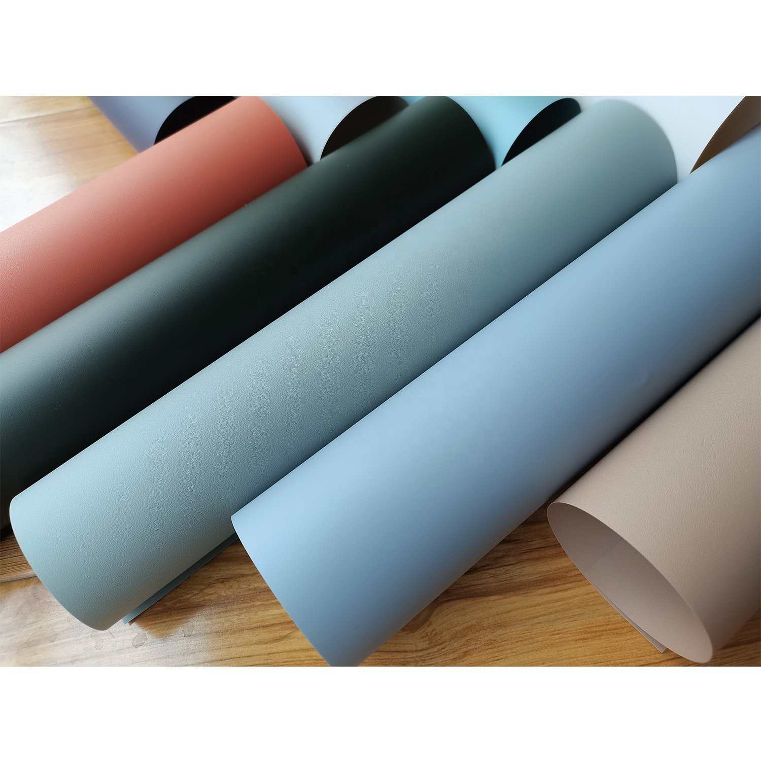 Durable Matte Surface PVC Decorative Film For Furniture Covering - Customizable