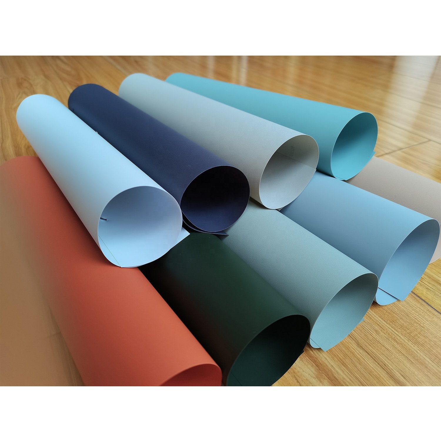 Durable Matte Surface PVC Decorative Film For Furniture Covering - Customizable