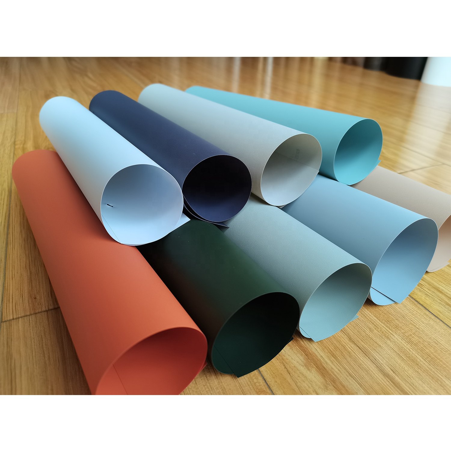 Durable Matte Surface PVC Decorative Film For Furniture Covering - Customizable