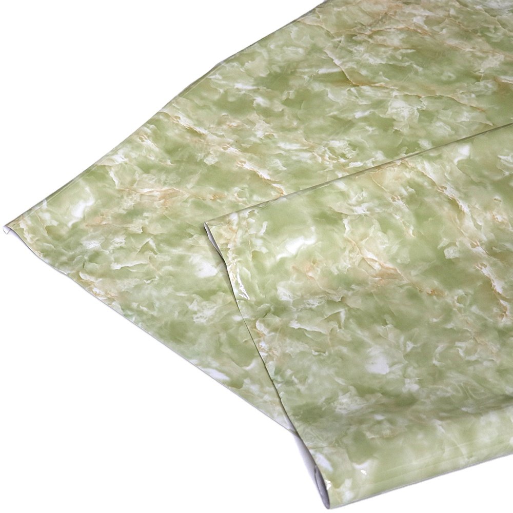 Marble Wallpaper for Furniture Laminated Cabinet Wrap Factory Price PVC Decorative Film