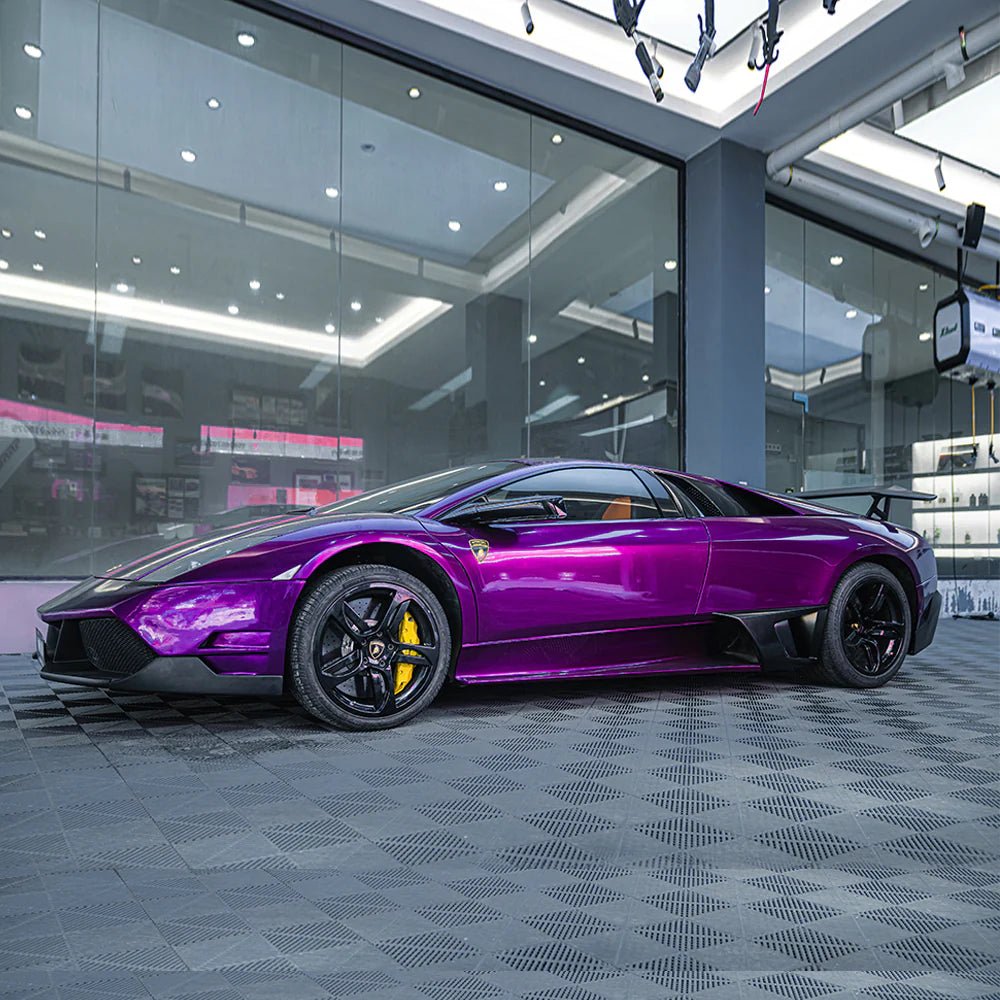 Grape Purple Vinyl Wrap car wrap vinyl color OEM Factory price decorative films color-changing car tpu film
