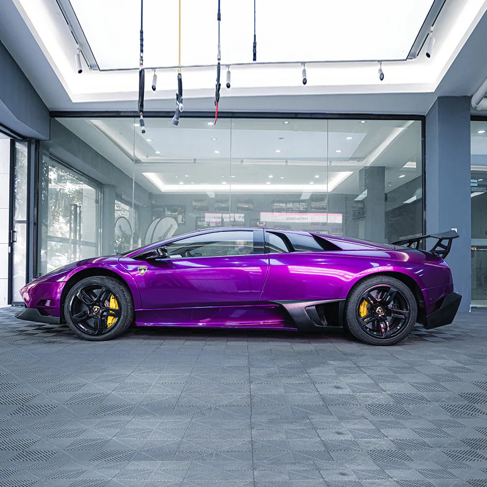 Grape Purple Vinyl Wrap car wrap vinyl color OEM Factory price decorative films color-changing car tpu film