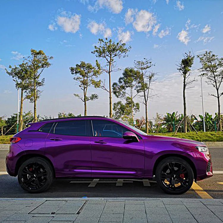 Grape Purple Vinyl Wrap car wrap vinyl color OEM Factory price decorative films color-changing car tpu film