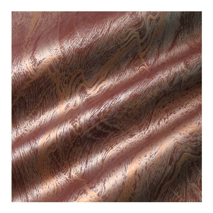 Small MOQ PVC PP TPO PEF sitara decoration film without adhesive EB Treatment for 2D flat lamination 2D metal lamination