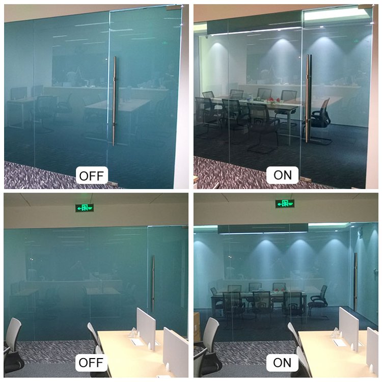 Dimmable Glass Film for Office Partition Magnetic PDLC Dimming Film Switchable Window Tinted Glass PDLC Smart Film Roll