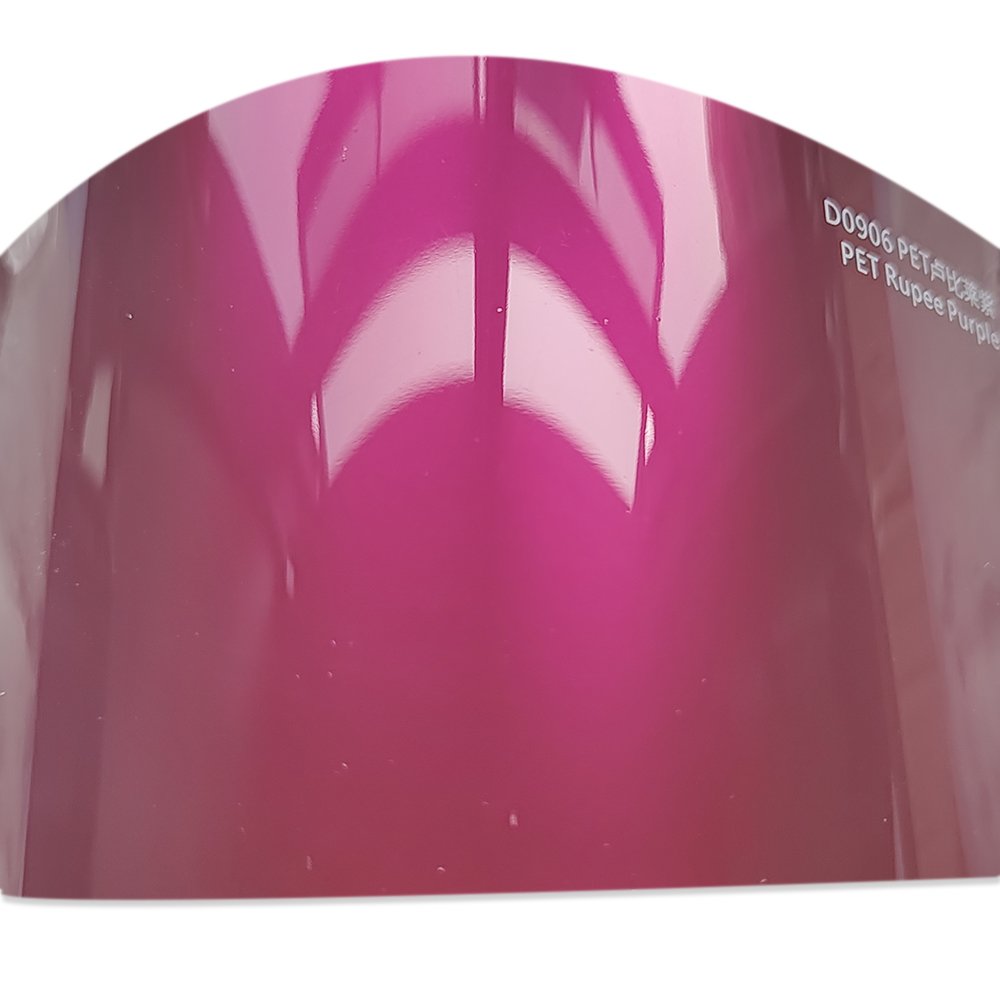 WRAPMASTER 1.52*18metre PET gloss Rupee purple reflective vinyl car wrap cost