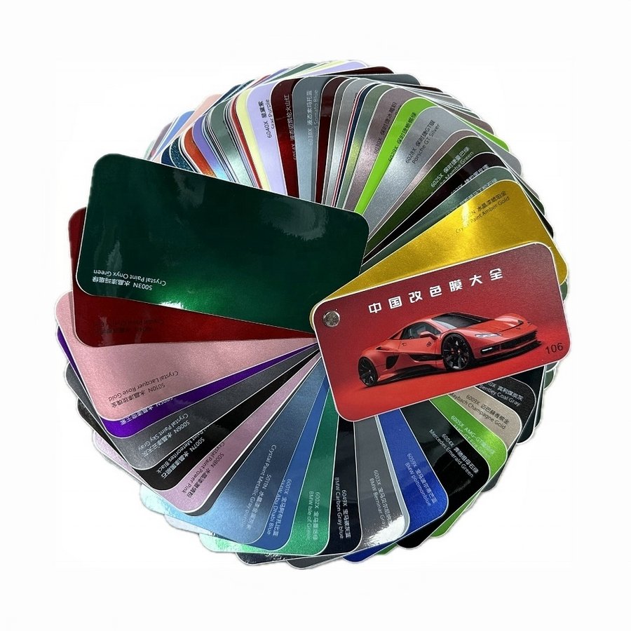 CARMOSS PVC + PET Car Vinyl Wrap Coloring Changing Film for All Automobile Models