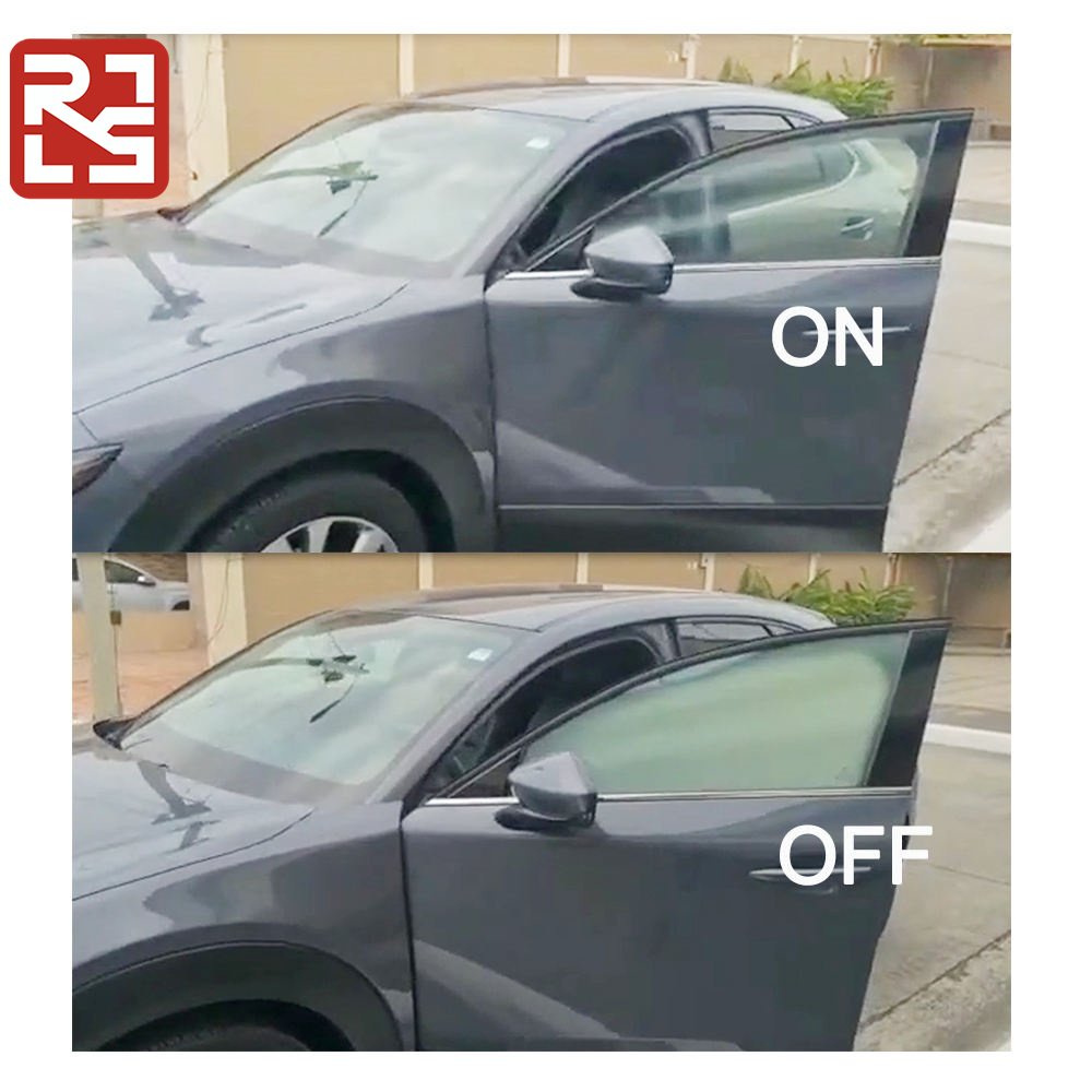 custom make privacy car tint self adhesive car electric smart film