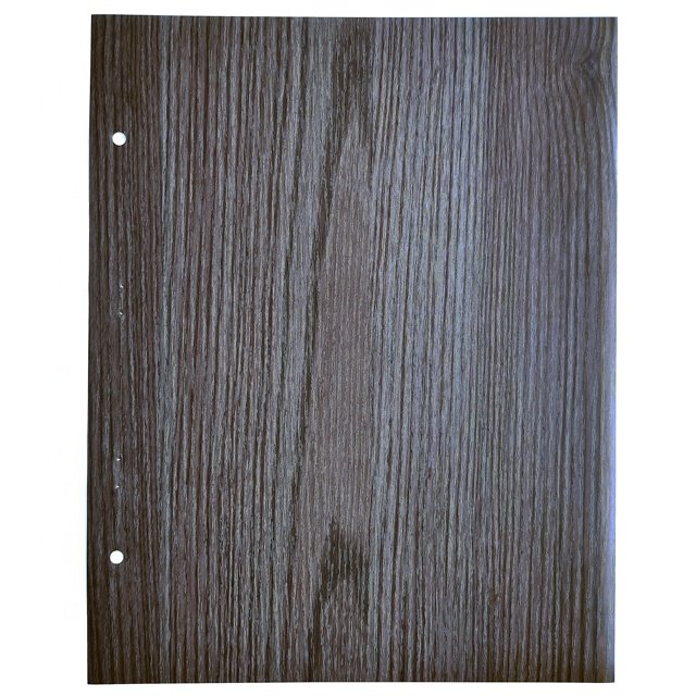 Dark Wood Brushed Design Self Adhesive PVC Decorative Film Wood Grain Furniture Sticker Paper DIY Film