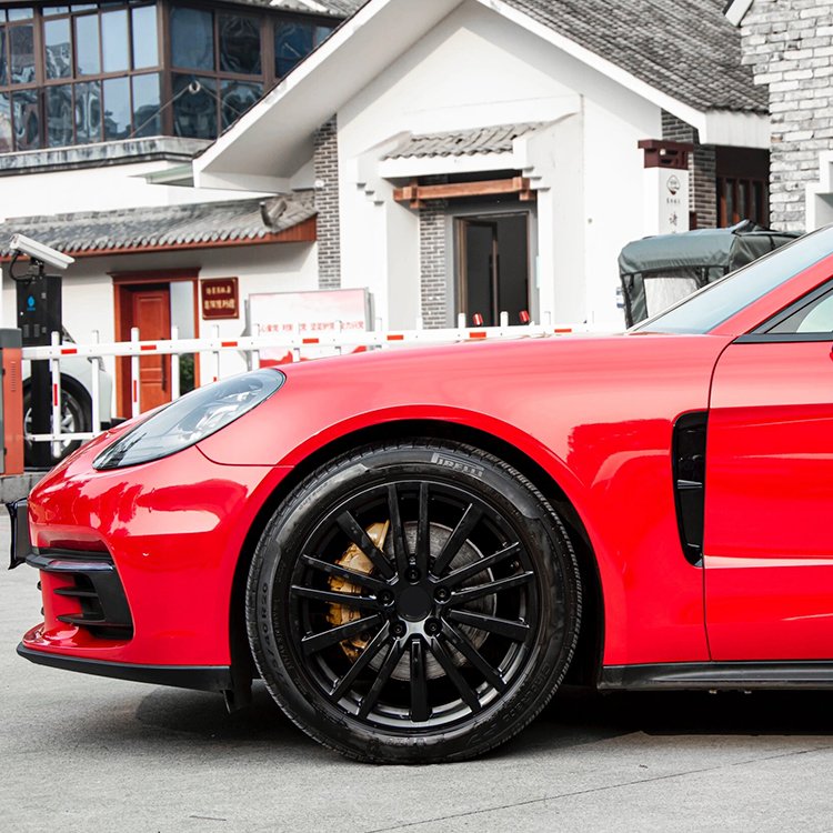 Glossy Crystal Carmine Red Classic red Car Wrap Vinyl Car Body Stickers Film Color Change For Vehicle Car Wrapping