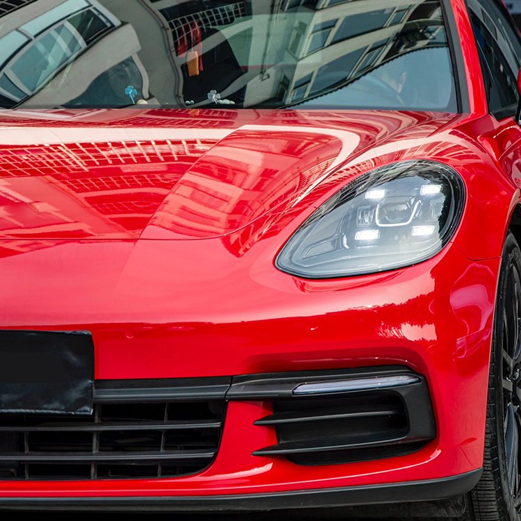 Glossy Crystal Carmine Red Classic red Car Wrap Vinyl Car Body Stickers Film Color Change For Vehicle Car Wrapping