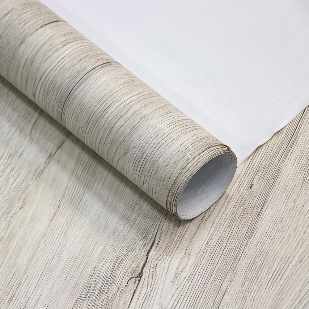 0.44 mm Wood Grain PVC Film Membrane Foil Vacuum Pressing PVC Interior Film Furniture PVC Film for Vacuum Press